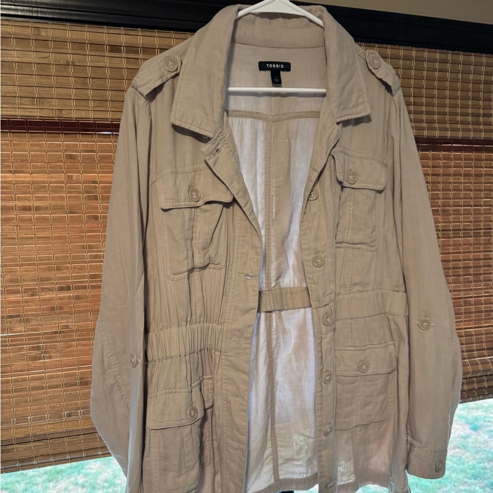Torrid Cream Jacket